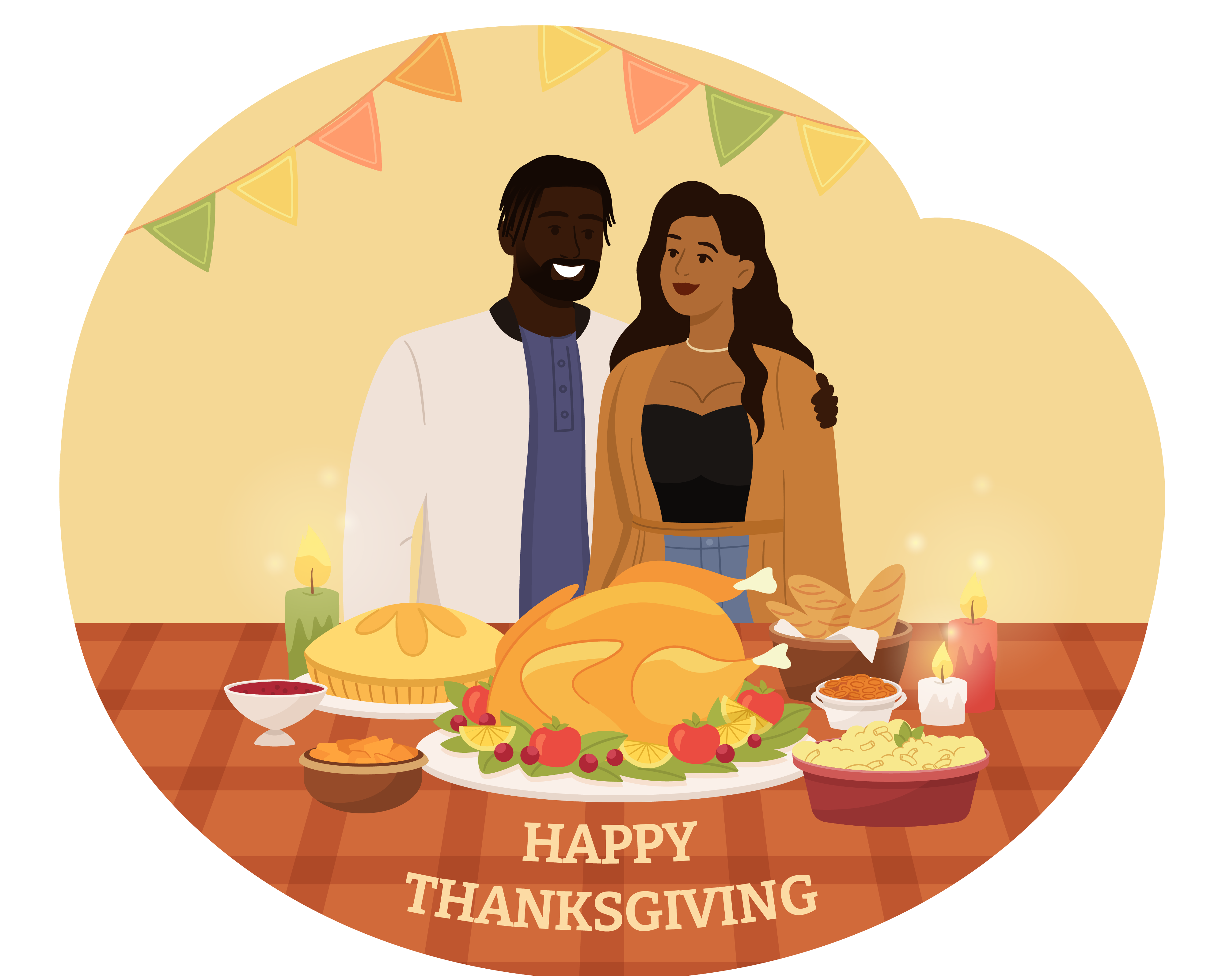 The Black Thanksgiving | Resources | Black Illustrations